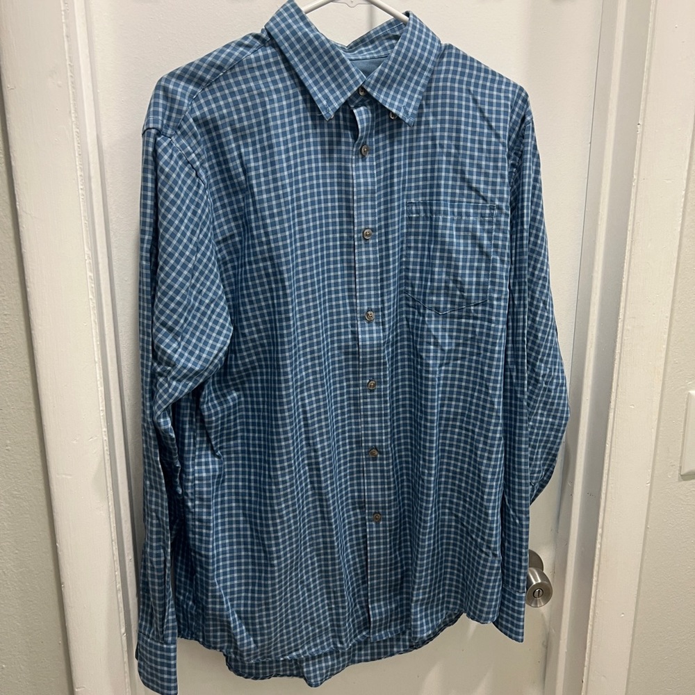 Mens button down collar shirt